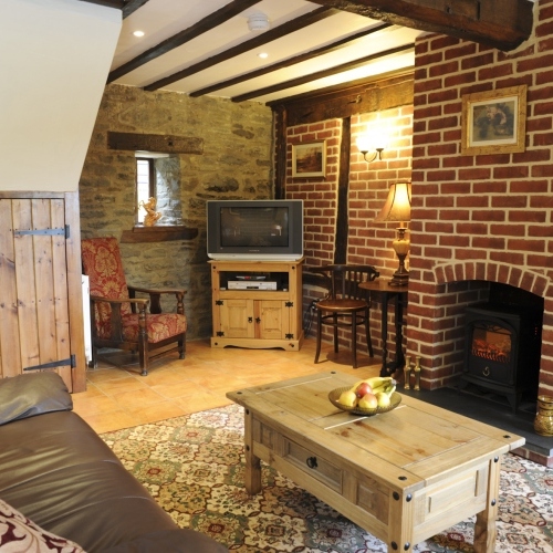 Open Plan Lounge at Self Catering holiday Cottages