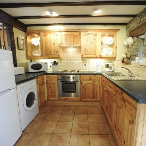 Open Plan Kitchen at Self Catering holiday Cottages